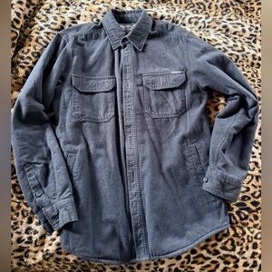 Eddie Bauer Men's Dark Blue Shirt Jacket